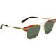 gucci gg0287s metal square sunglasses 52mm